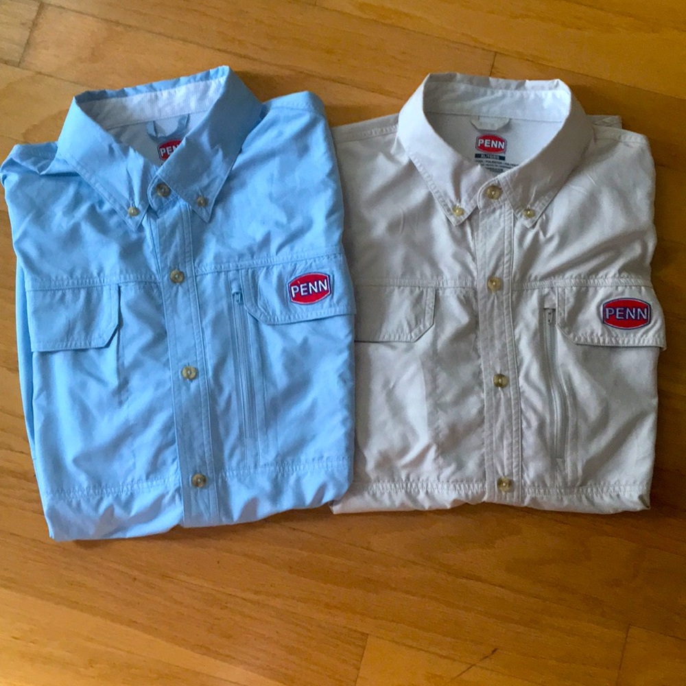 PENN performance vented fishing shirts 🎣